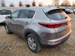 2017 Kia Sportage Lx Gray vin: KNDPMCAC7H7040625