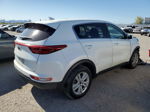 2017 Kia Sportage Lx White vin: KNDPMCAC7H7162675