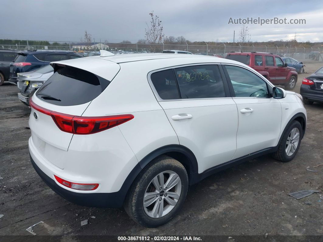 2017 Kia Sportage Lx Белый vin: KNDPMCAC7H7187477