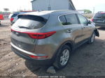 2017 Kia Sportage Lx Gray vin: KNDPMCAC7H7194770