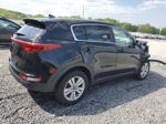 2017 Kia Sportage Lx Черный vin: KNDPMCAC7H7258287