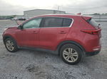 2017 Kia Sportage Lx Burgundy vin: KNDPMCAC7H7277731