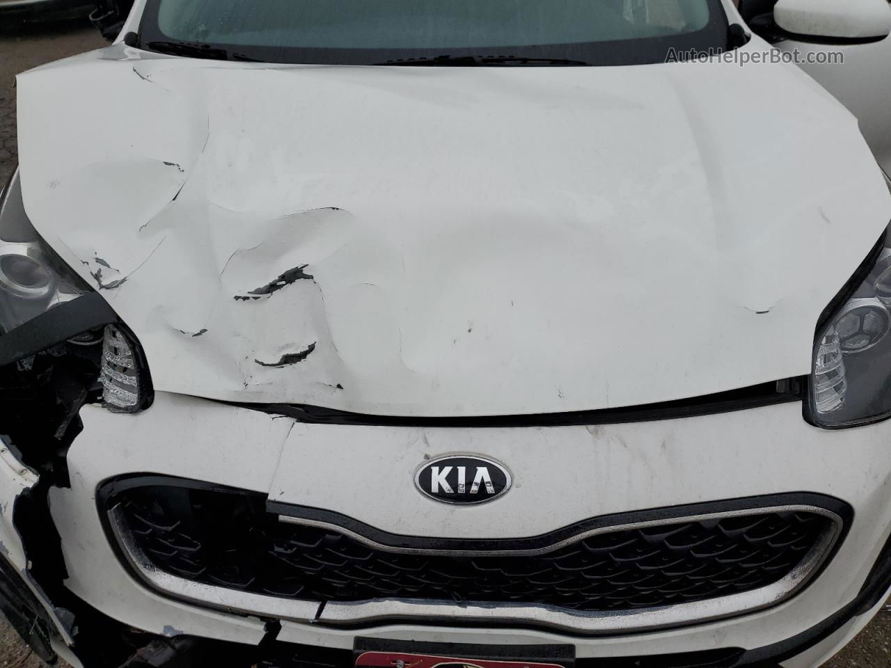 2020 Kia Sportage Lx White vin: KNDPMCAC7L7629313