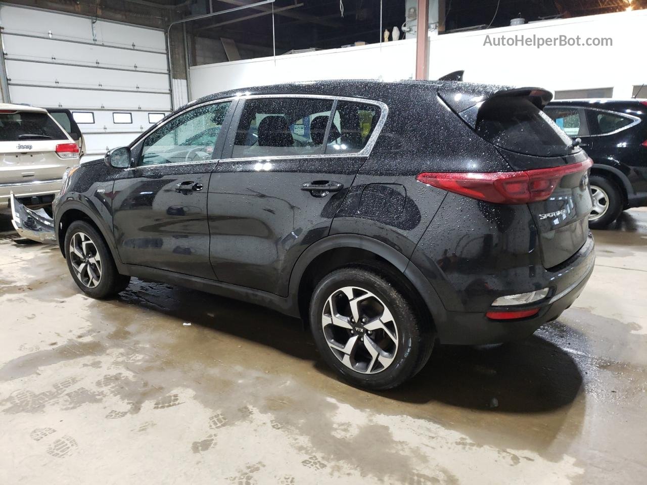 2020 Kia Sportage Lx Black vin: KNDPMCAC7L7638514