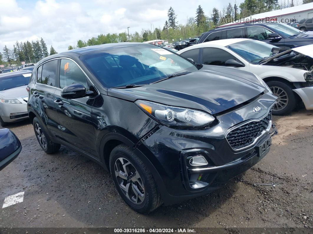 2020 Kia Sportage Lx Black vin: KNDPMCAC7L7638836