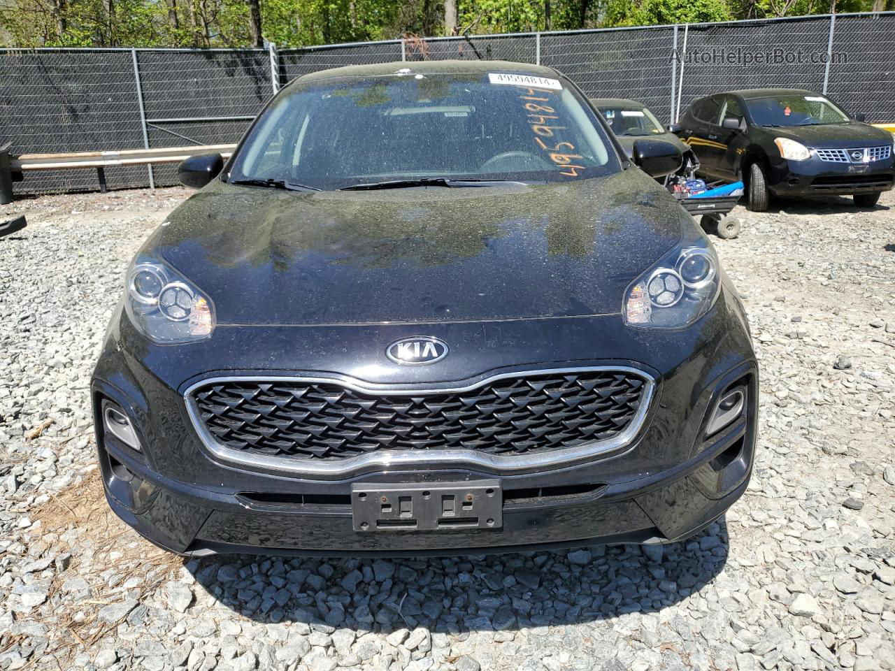 2020 Kia Sportage Lx Black vin: KNDPMCAC7L7656026