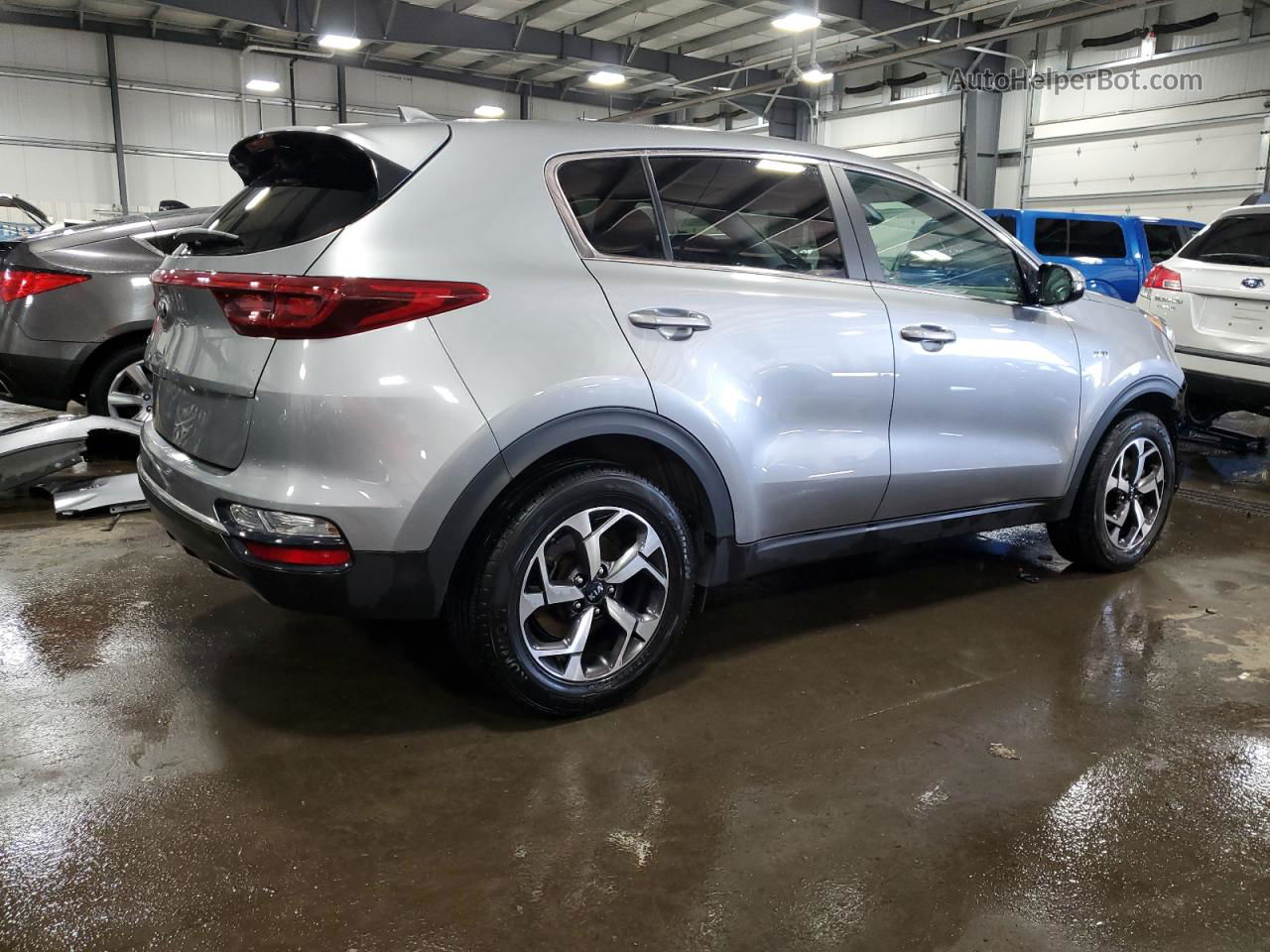 2020 Kia Sportage Lx Silver vin: KNDPMCAC7L7683100