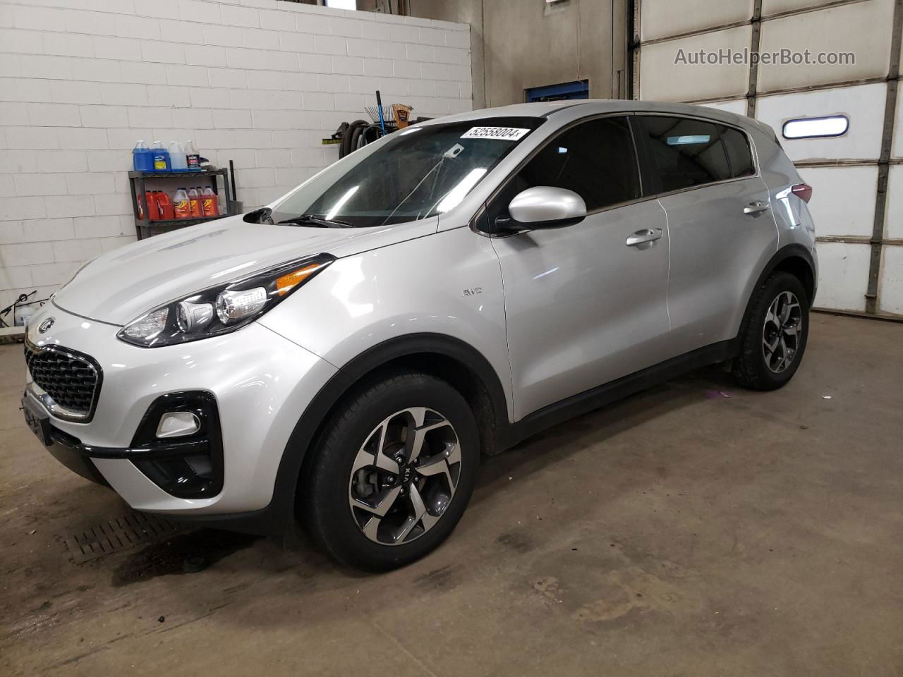 2020 Kia Sportage Lx Silver vin: KNDPMCAC7L7737706