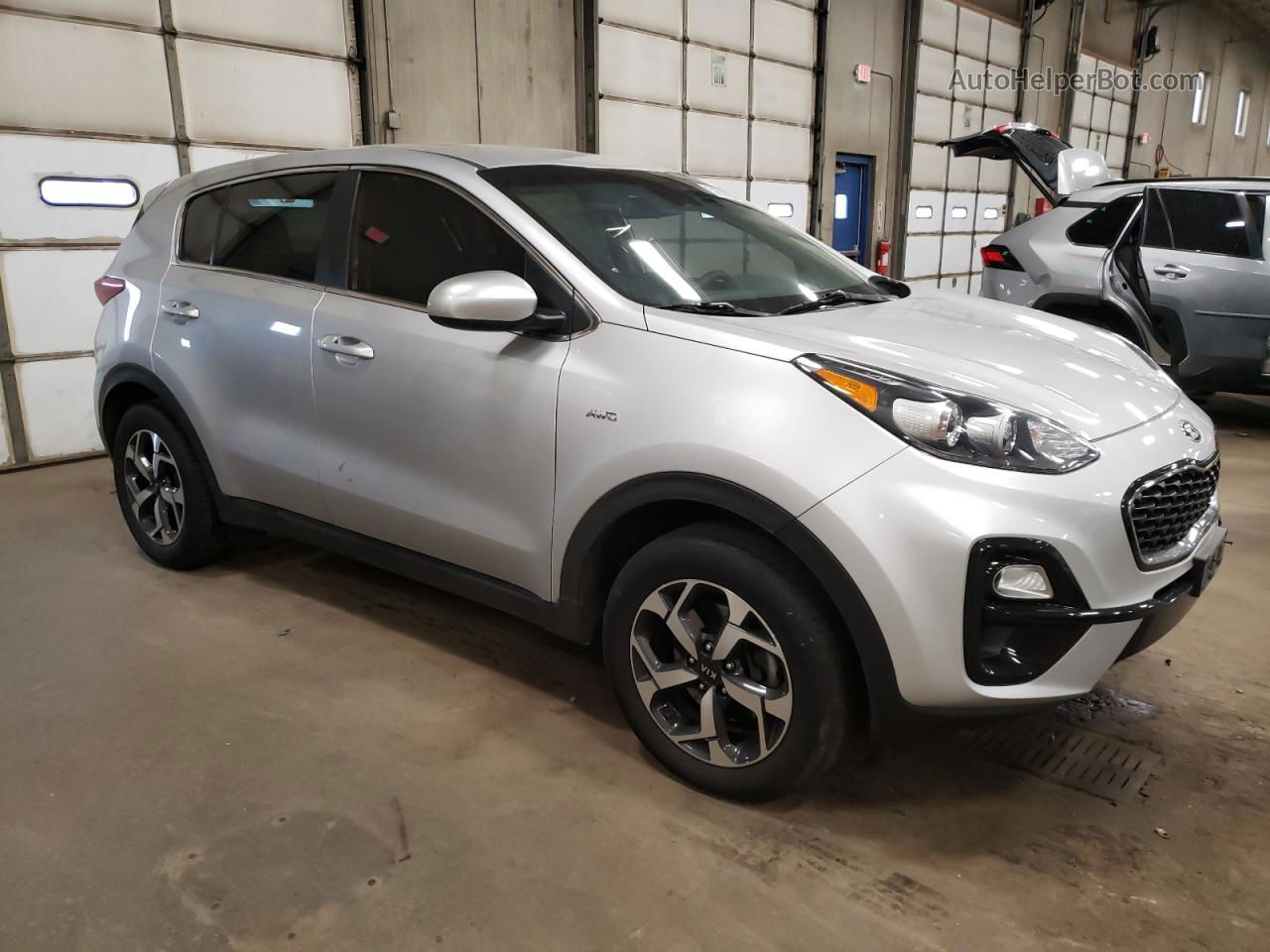 2020 Kia Sportage Lx Silver vin: KNDPMCAC7L7737706