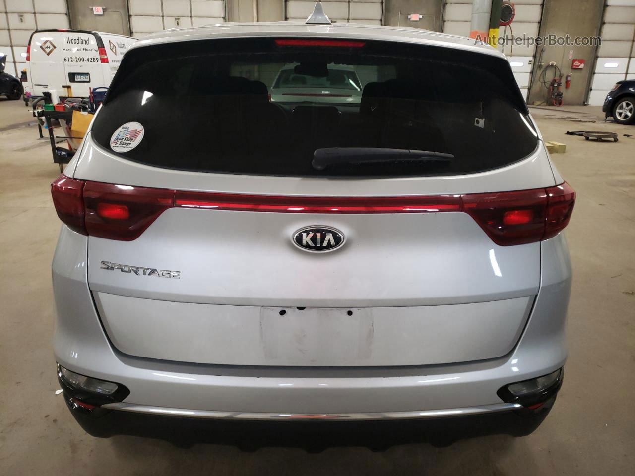 2020 Kia Sportage Lx Silver vin: KNDPMCAC7L7737706