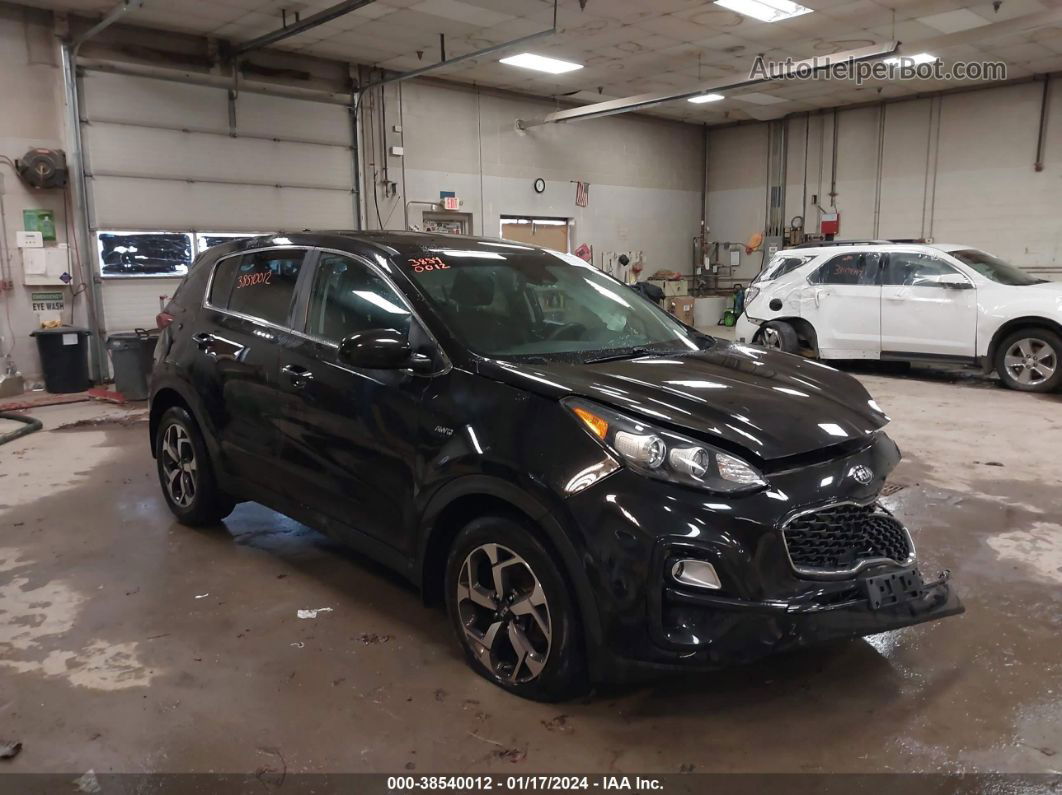 2020 Kia Sportage Lx Black vin: KNDPMCAC7L7814185