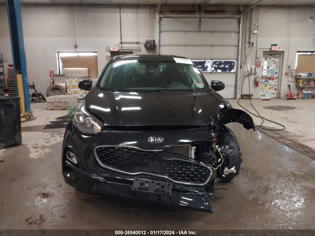 2020 Kia Sportage Lx Black vin: KNDPMCAC7L7814185