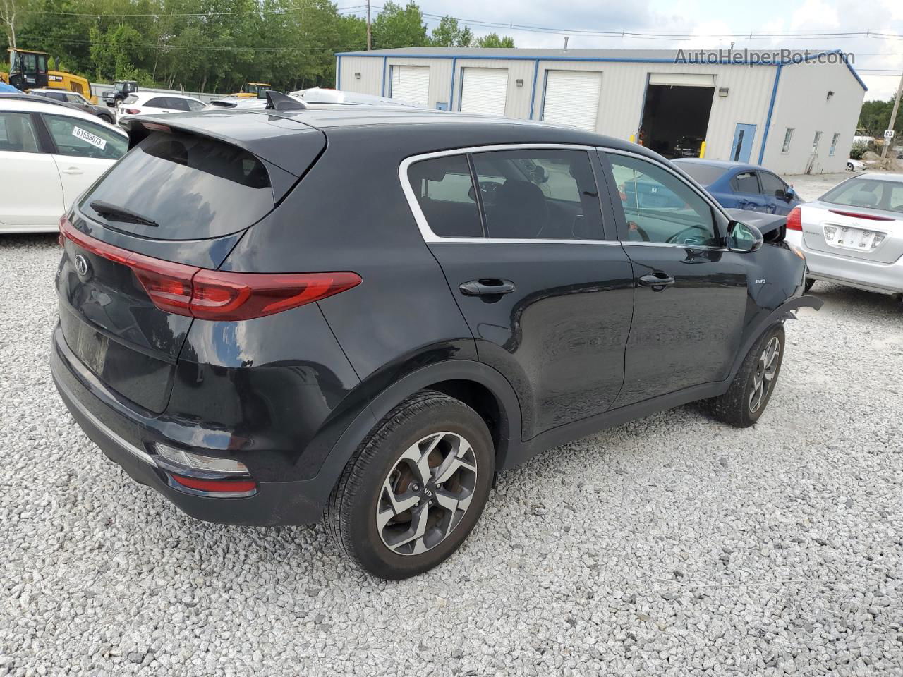 2020 Kia Sportage Lx Black vin: KNDPMCAC7L7822481