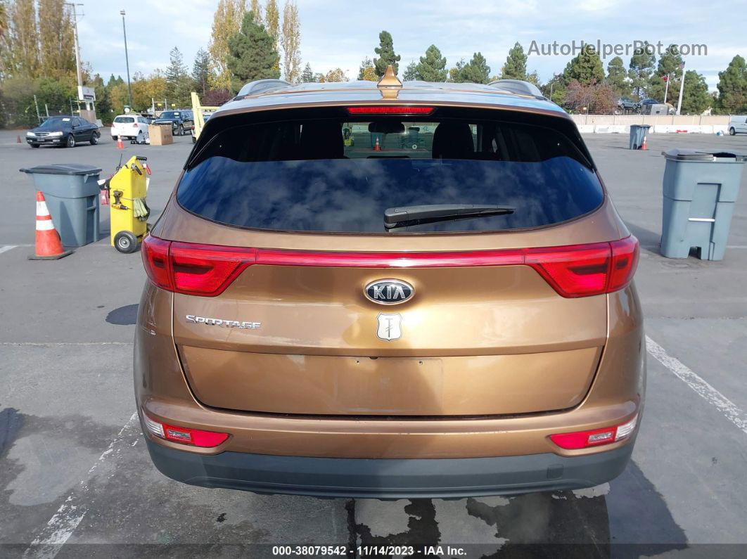 2017 Kia Sportage Lx Brown vin: KNDPMCAC8H7052511