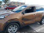 2017 Kia Sportage Lx Brown vin: KNDPMCAC8H7052511