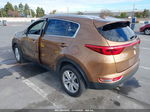 2017 Kia Sportage Lx Brown vin: KNDPMCAC8H7052511