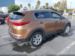 2017 Kia Sportage Lx Brown vin: KNDPMCAC8H7052511