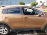 2017 Kia Sportage Lx Brown vin: KNDPMCAC8H7052511