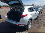 2017 Kia Sportage Lx Silver vin: KNDPMCAC8H7073763