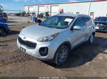 2017 Kia Sportage Lx Silver vin: KNDPMCAC8H7073763