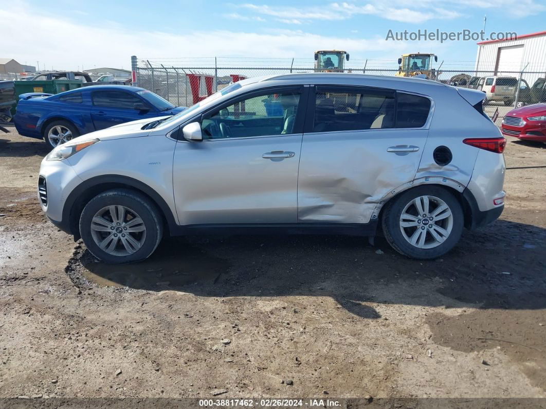 2017 Kia Sportage Lx Silver vin: KNDPMCAC8H7073763