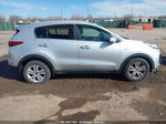 2017 Kia Sportage Lx Silver vin: KNDPMCAC8H7073763