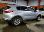 2017 Kia Sportage Lx Silver vin: KNDPMCAC8H7092278