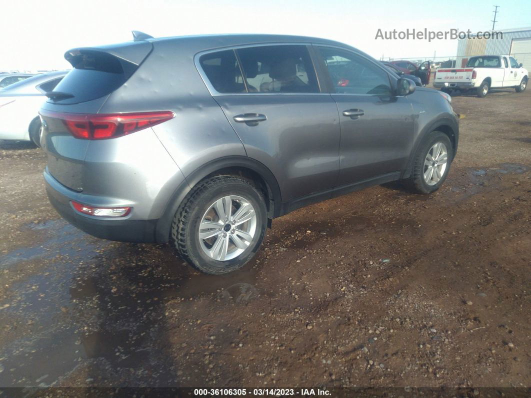 2017 Kia Sportage Lx Серый vin: KNDPMCAC8H7198214