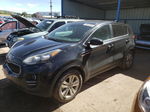 2017 Kia Sportage Lx Black vin: KNDPMCAC8H7198813