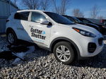 2017 Kia Sportage Lx White vin: KNDPMCAC8H7230255