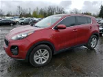 2017 Kia Sportage Lx Red vin: KNDPMCAC8H7277737