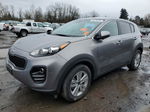 2017 Kia Sportage Lx Silver vin: KNDPMCAC8H7289550