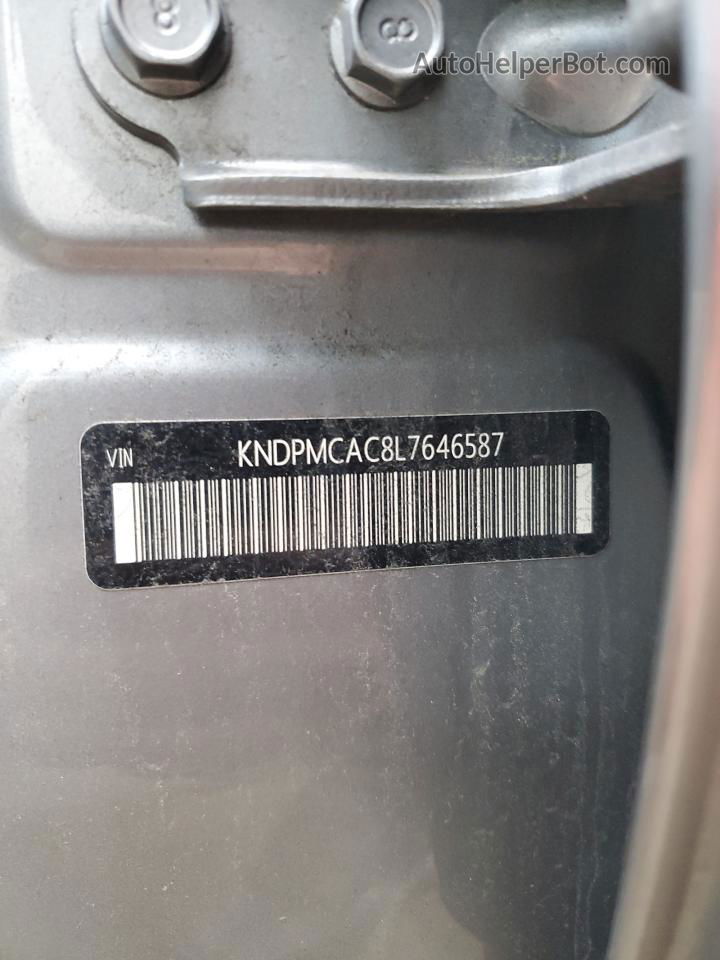 2020 Kia Sportage Lx Silver vin: KNDPMCAC8L7646587