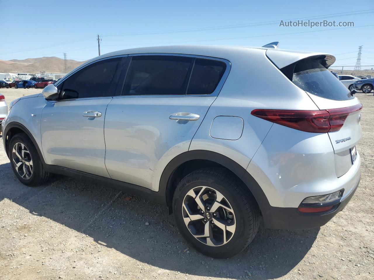 2020 Kia Sportage Lx Silver vin: KNDPMCAC8L7713897