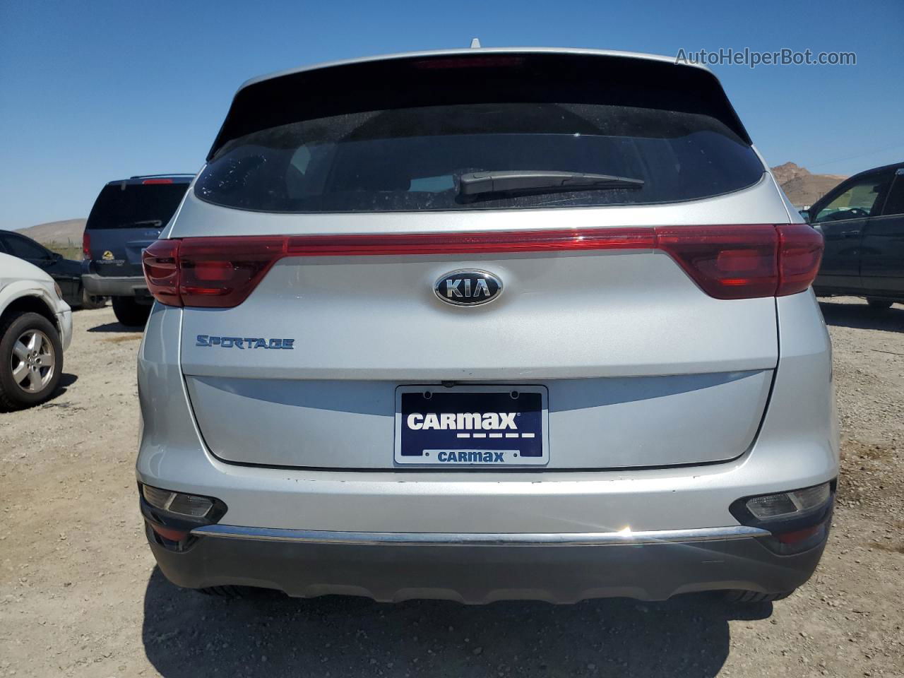 2020 Kia Sportage Lx Silver vin: KNDPMCAC8L7713897