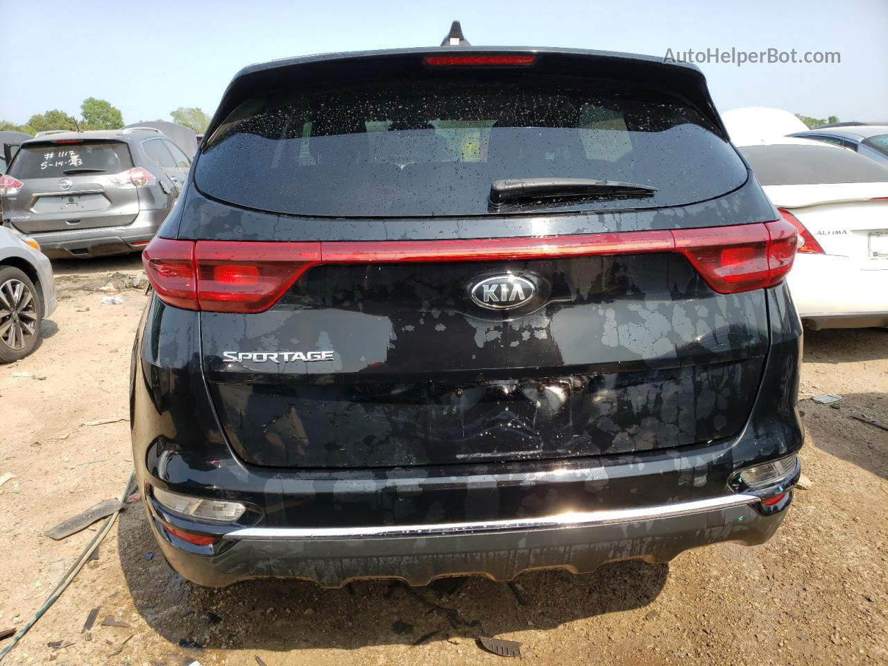 2020 Kia Sportage Lx Черный vin: KNDPMCAC8L7756345