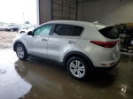 2017 Kia Sportage Lx Silver vin: KNDPMCAC9H7035278