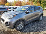 2017 Kia Sportage Lx Gray vin: KNDPMCAC9H7079507