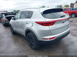 2017 Kia Sportage Lx Silver vin: KNDPMCAC9H7090507