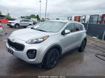 2017 Kia Sportage Lx Silver vin: KNDPMCAC9H7090507