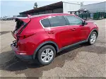 2017 Kia Sportage Lx Burgundy vin: KNDPMCAC9H7138958