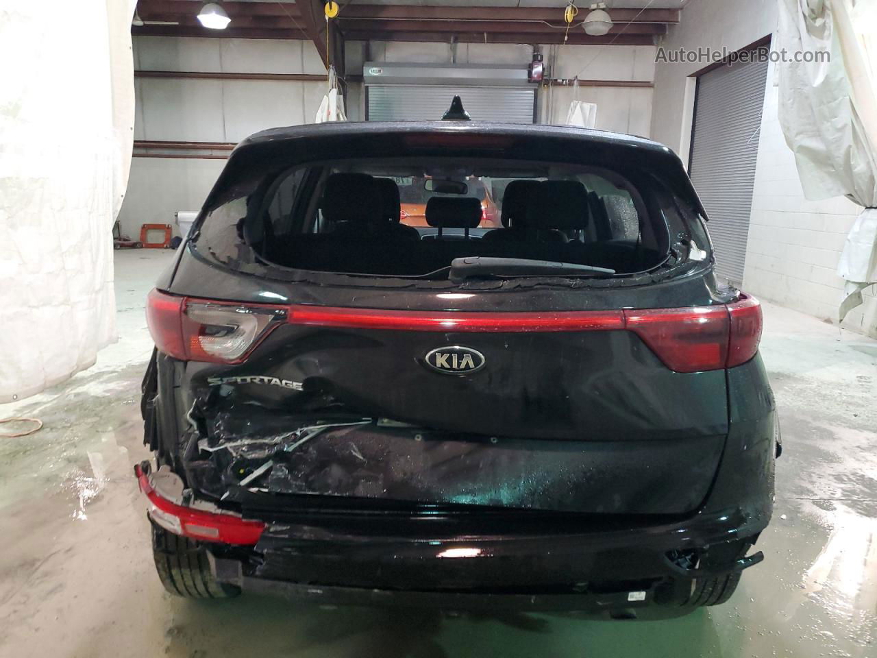 2017 Kia Sportage Lx Black vin: KNDPMCAC9H7247467