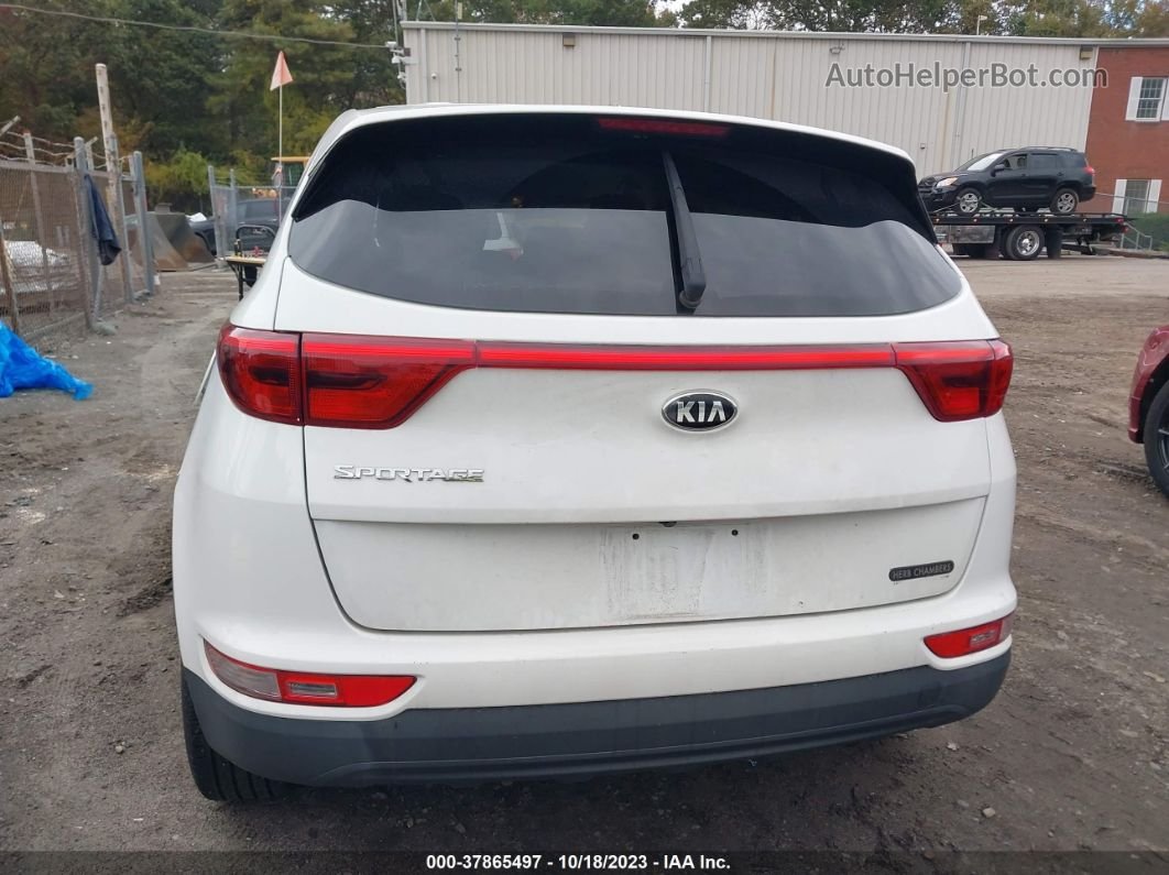 2017 Kia Sportage Lx Черный vin: KNDPMCAC9H7261966