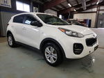 2017 Kia Sportage Lx White vin: KNDPMCAC9H7292716