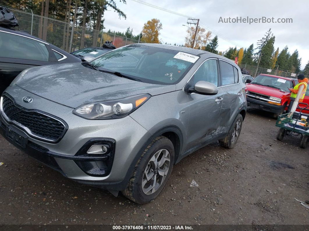 2020 Kia Sportage Lx Silver vin: KNDPMCAC9L7636408