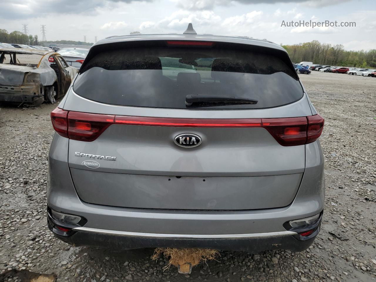 2020 Kia Sportage Lx Silver vin: KNDPMCAC9L7671191