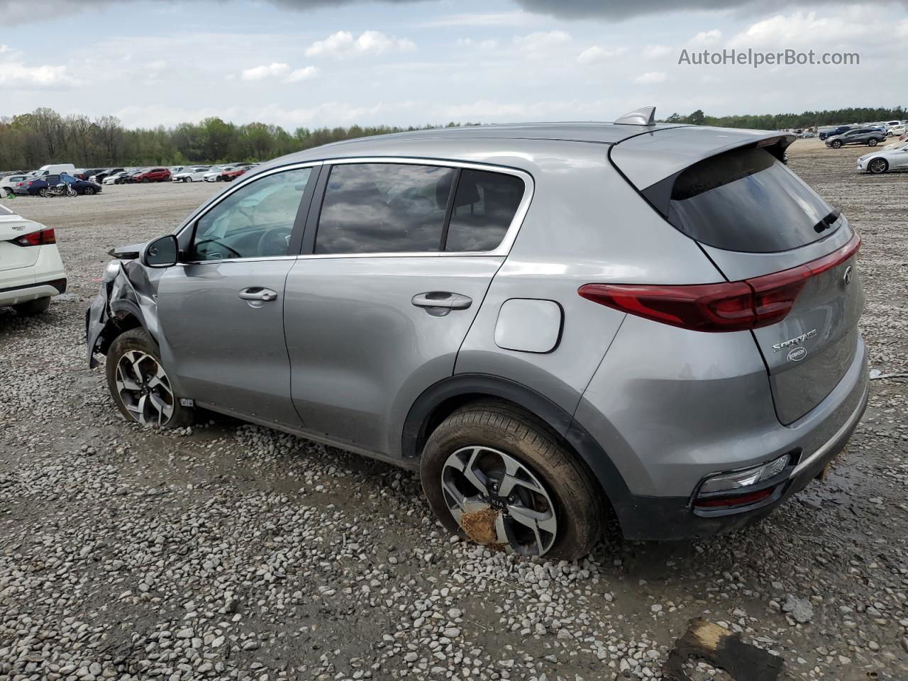 2020 Kia Sportage Lx Серебряный vin: KNDPMCAC9L7671191