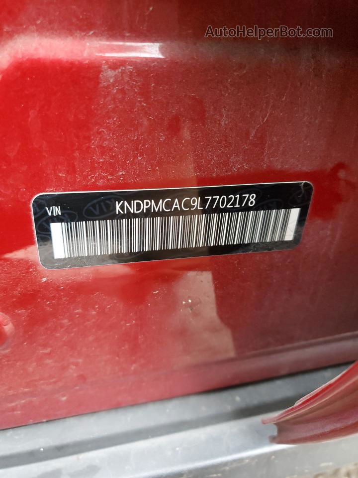 2020 Kia Sportage Lx Red vin: KNDPMCAC9L7702178