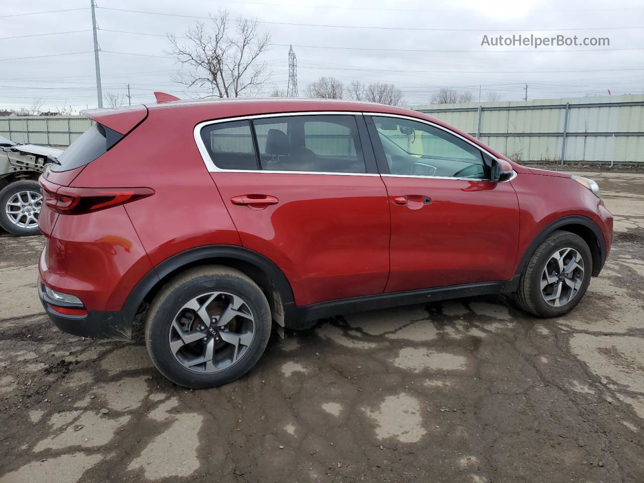 2020 Kia Sportage Lx Красный vin: KNDPMCAC9L7702178