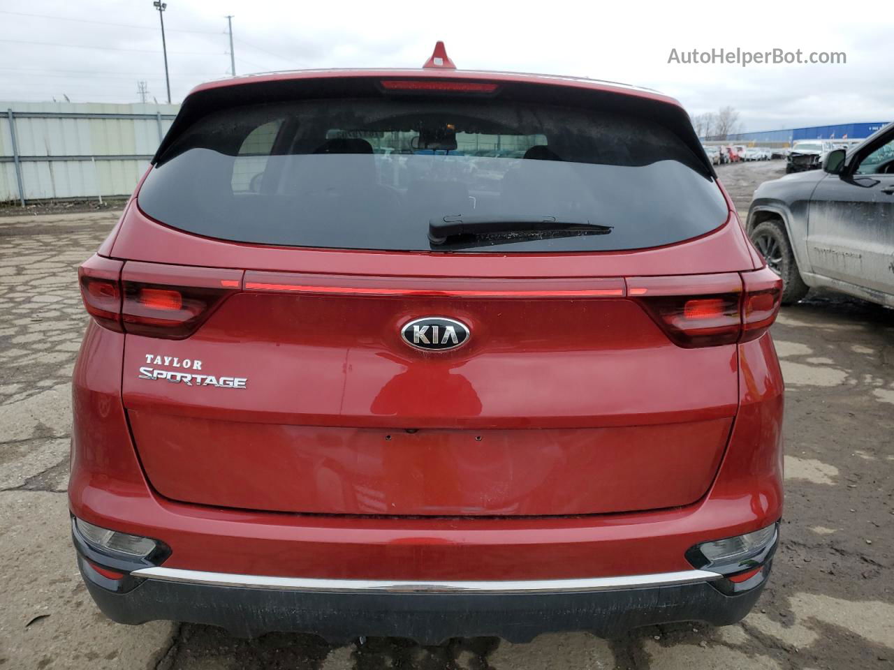 2020 Kia Sportage Lx Красный vin: KNDPMCAC9L7702178